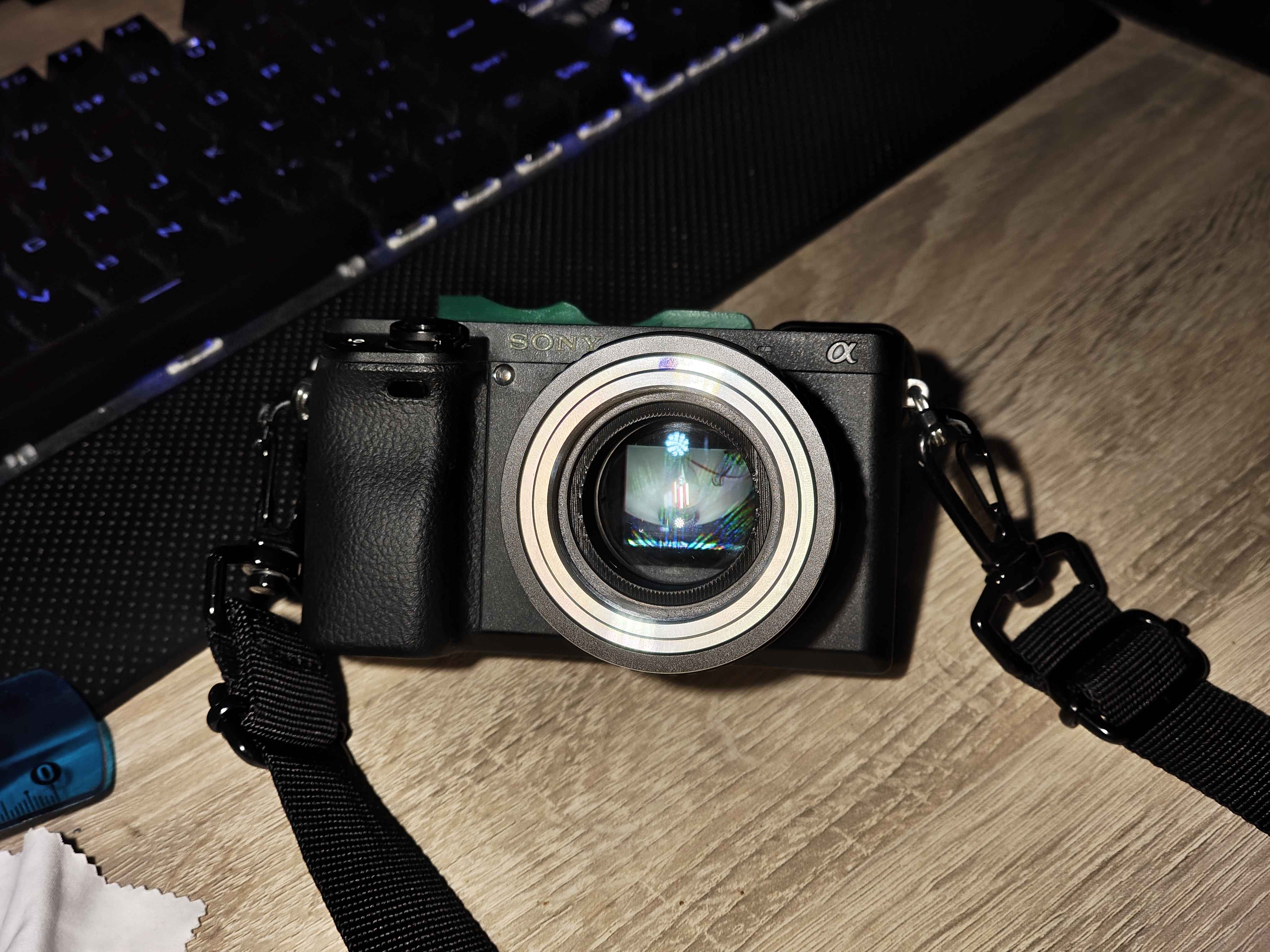 an image of a camera with a mod part