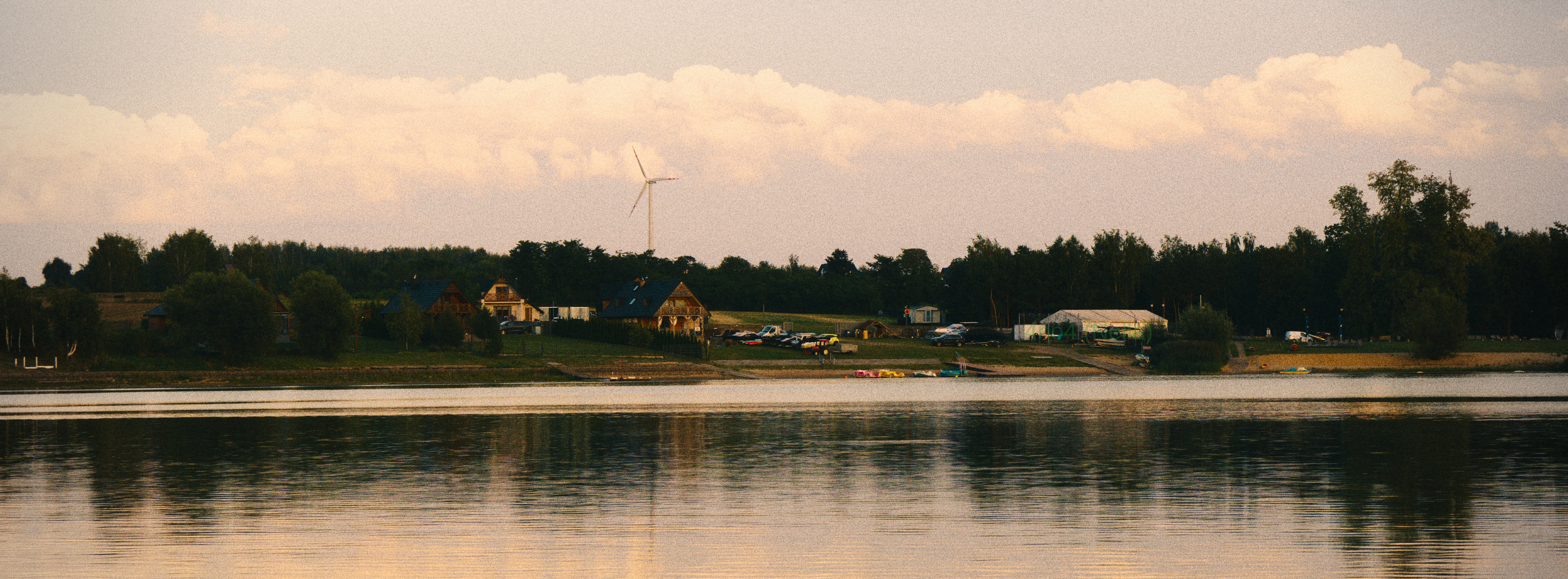 a landscape, wide aspect ratio, i tried to make it look like film.